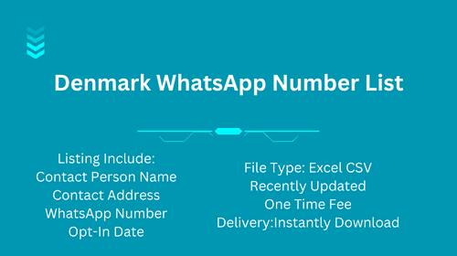 Denmark whatsapp number list