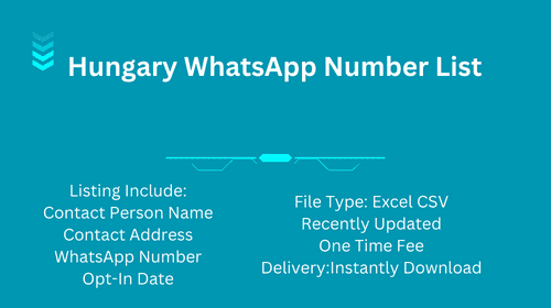 Hungary whatsapp number list