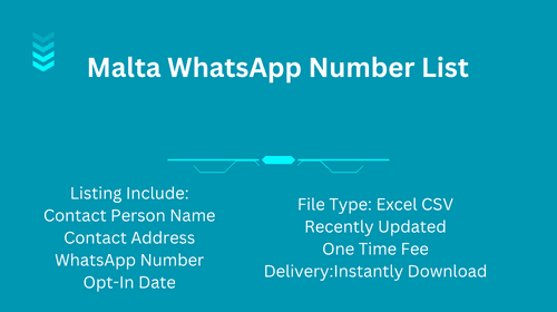 Malta whatsapp number list