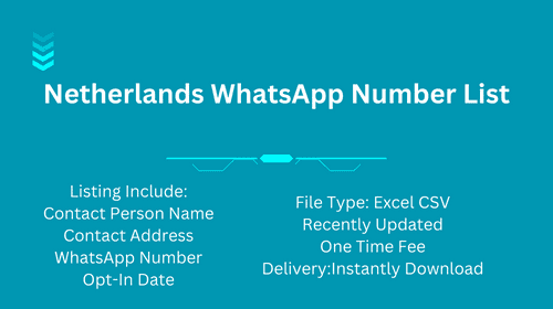 Netherlands whatsapp number list