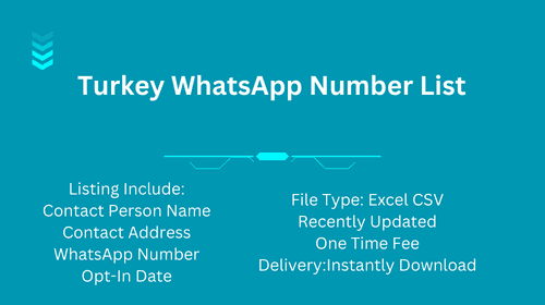 Turkey WhatsApp Number List