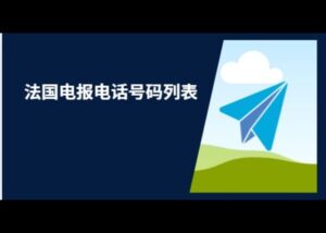 法国电报电话号码列表